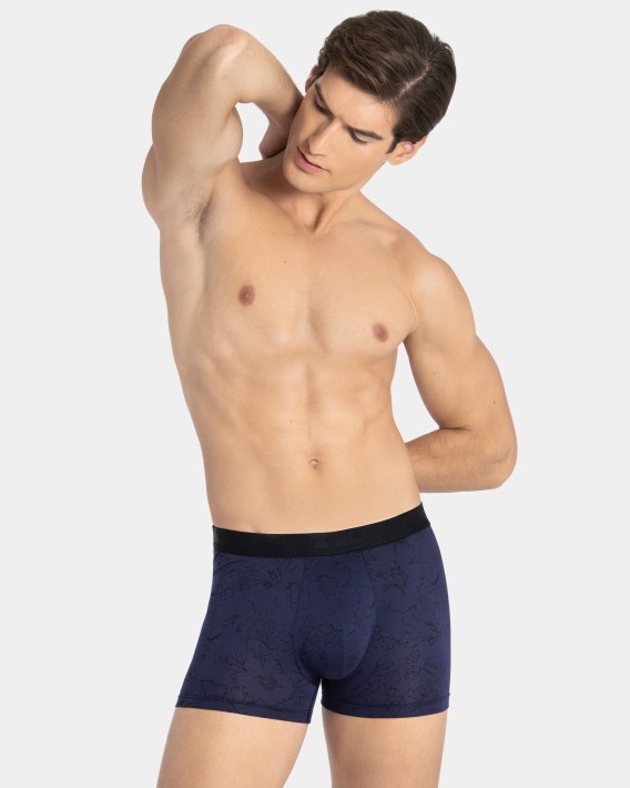 Boxer d'homme imprim en Lyocell