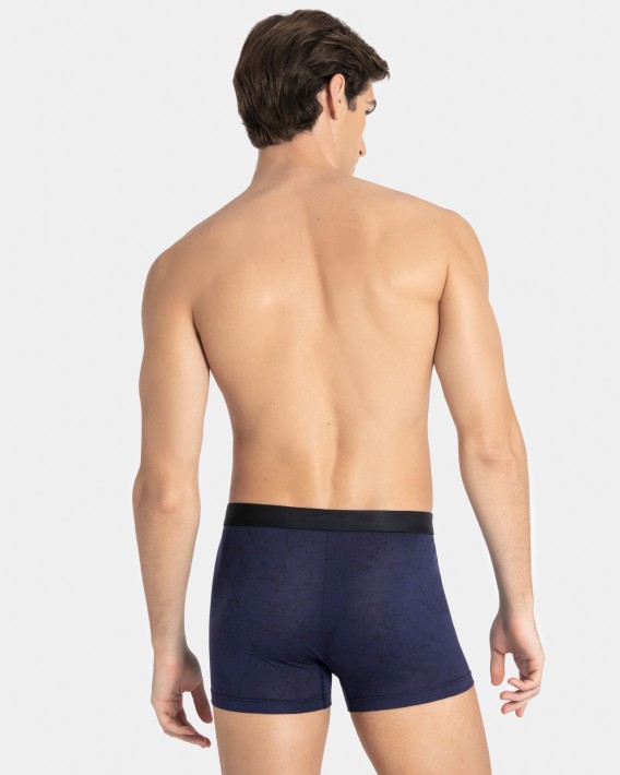 Boxer d'homme imprim en Lyocell