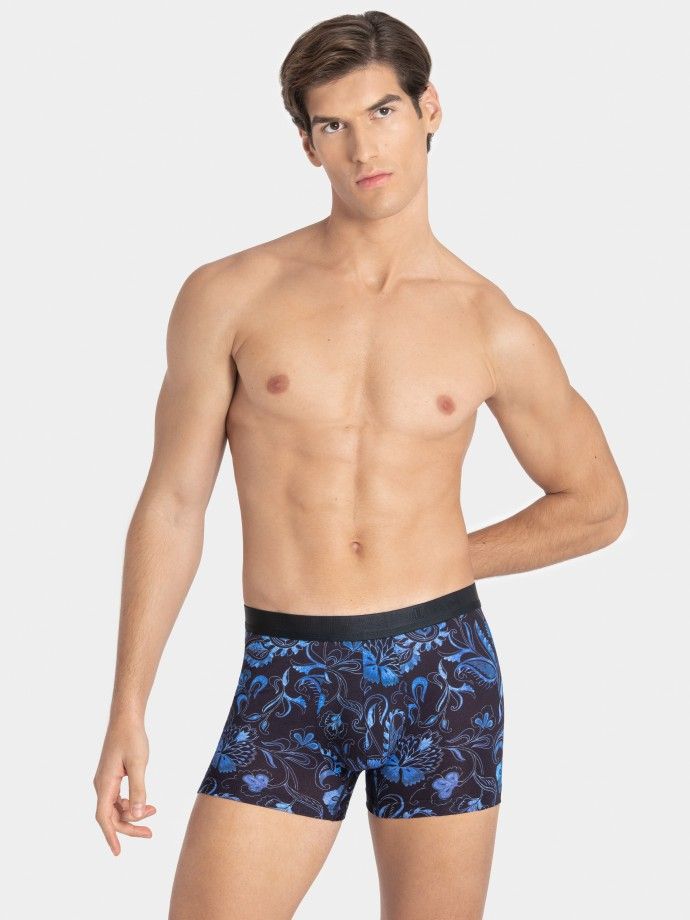 Printed man's pack 2 boxers in Lyocell