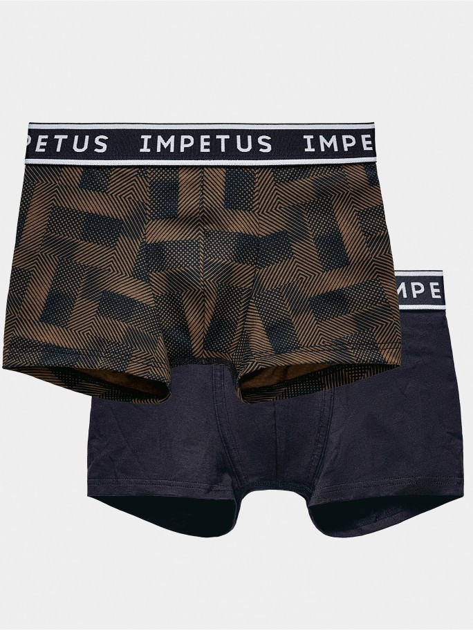 Pack de dois boxers de menino em Modal