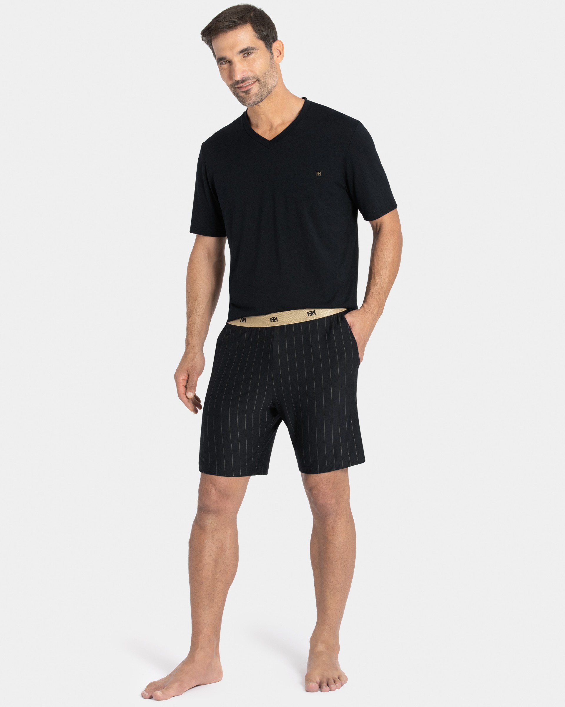 Pijama corto de hombre Gold Edition