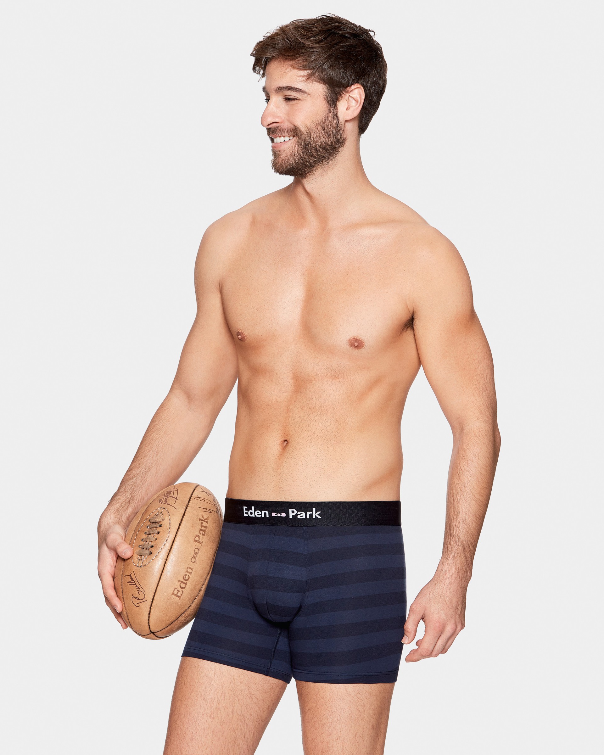 Boxer à rayures Eden Park