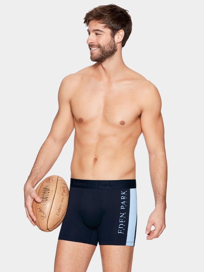 Boxer de homem em Algodo