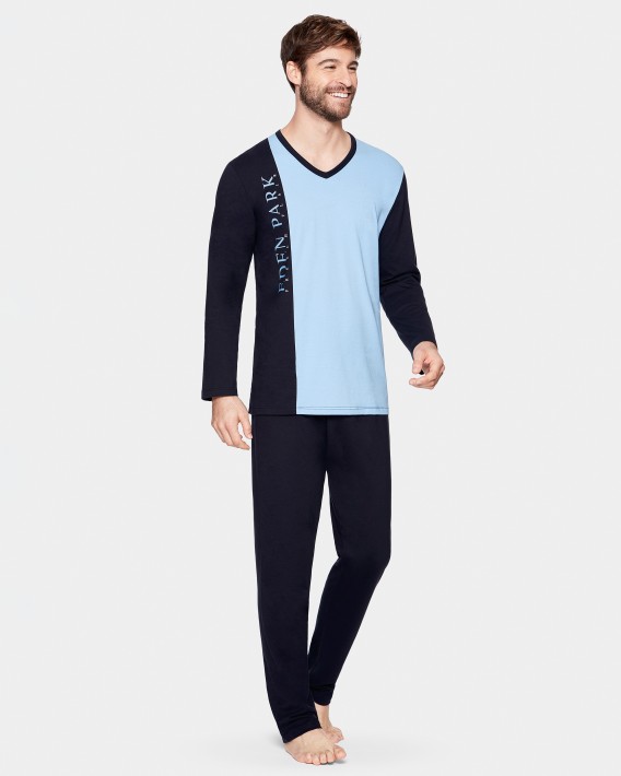 Long man's pyjama in Cotton