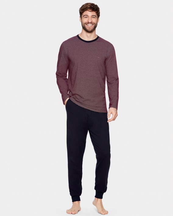 Pyjama long d'homme en Coton