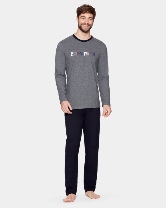 Pyjama long d'homme en Coton
