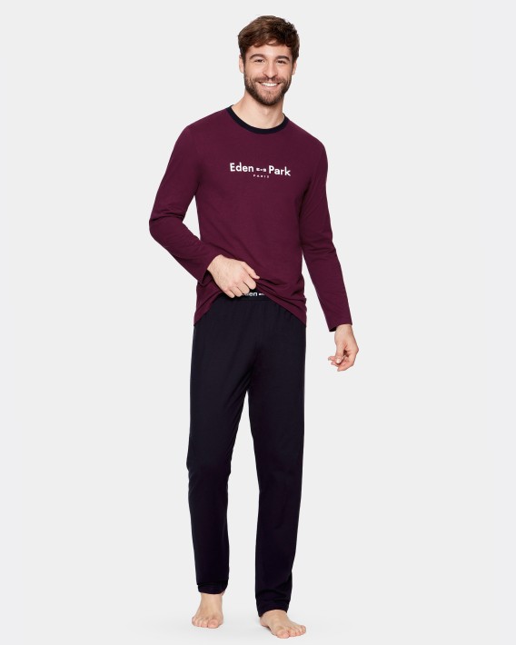 Pyjama long d'homme en Coton