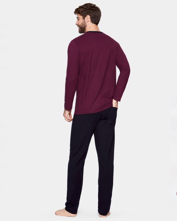 Pyjama long d'homme en Coton