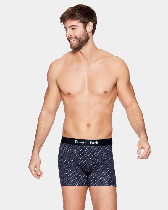 Boxer Imprim en Coton