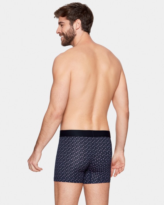 Boxer Imprim en Coton