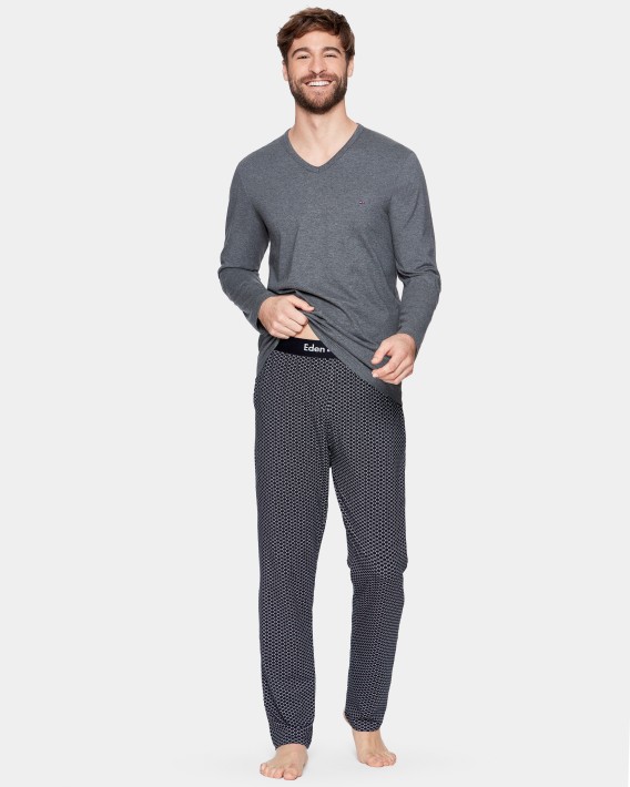 Long man's pyjama in Cotton