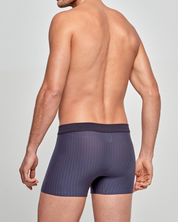 Men's striped boxer Cotton Stretch