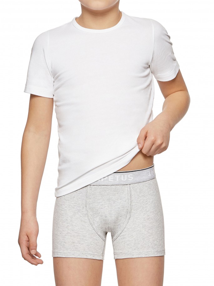 Packung mit zwei Boxershorts fr Jungen Bio Cotton