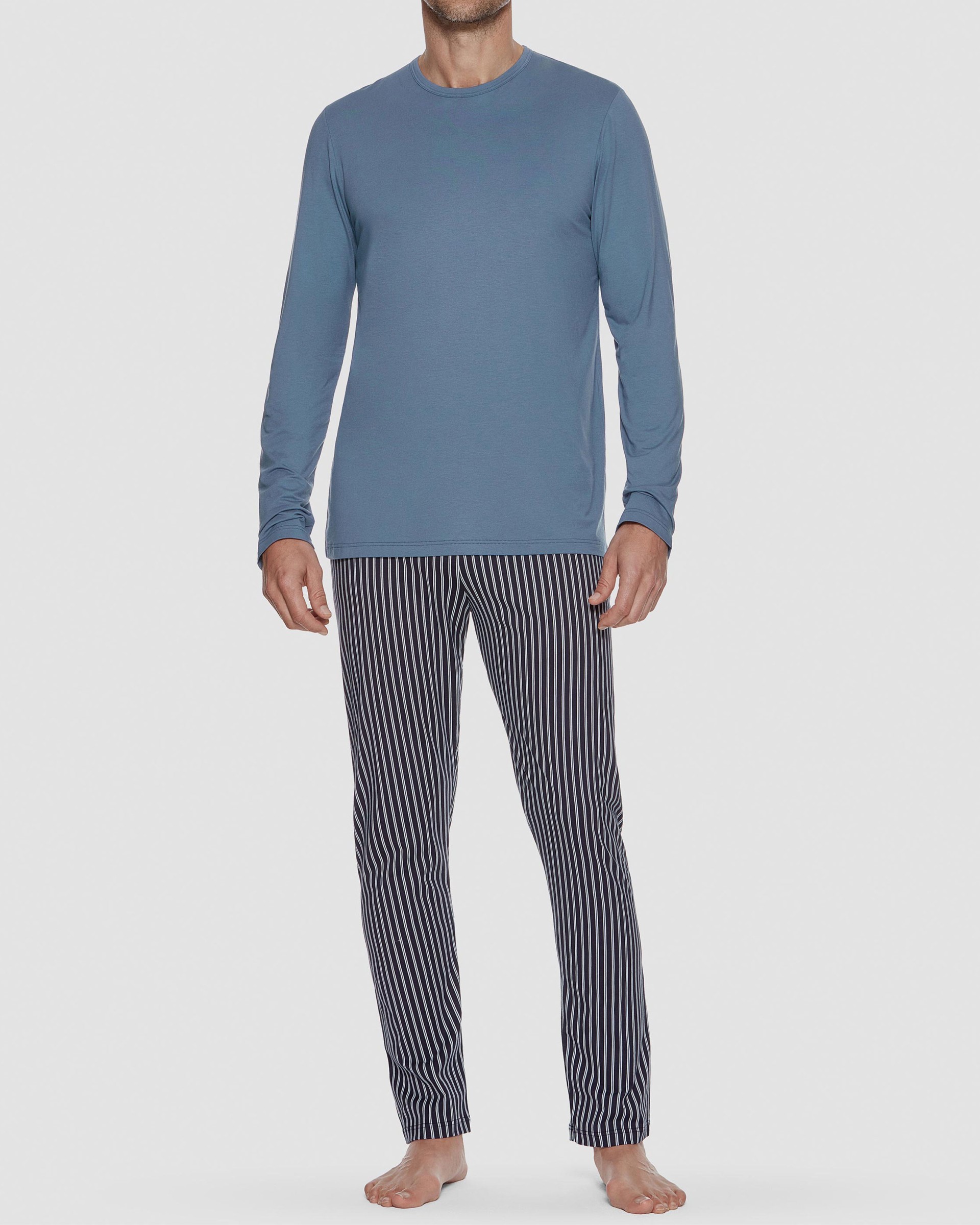 Pyjama long of man in bio cotton