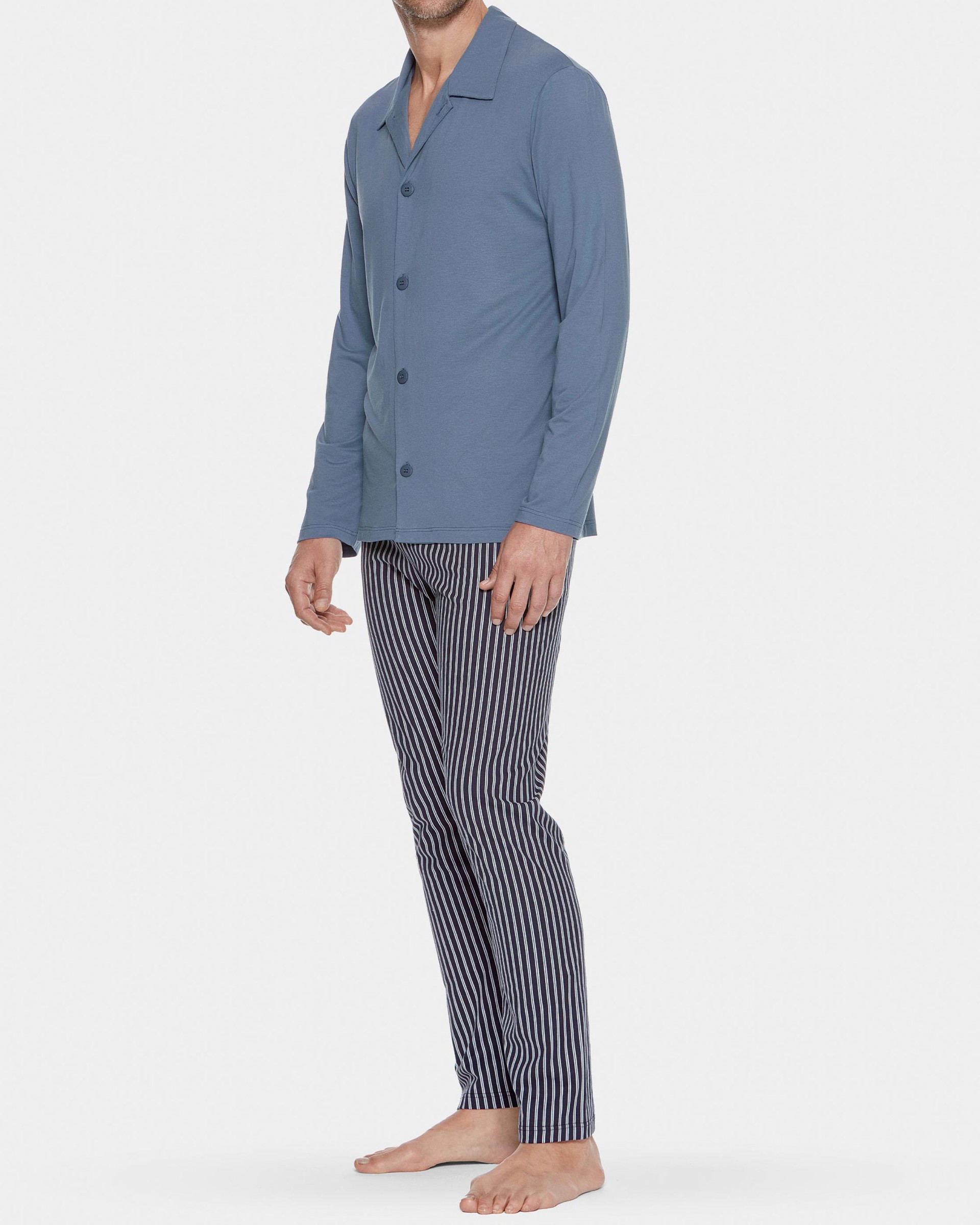 Pyjama lang aus Biobaumwolle