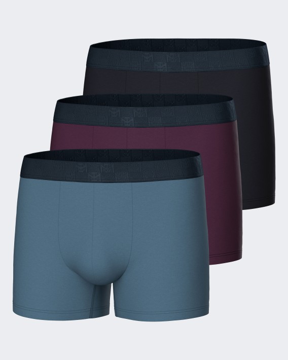 Pack 3 Boxers d'homme Bio Cotton