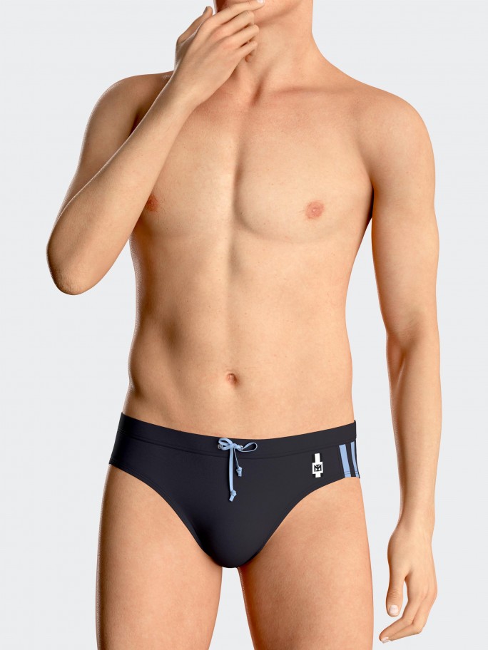 Swim Brief side Stripes