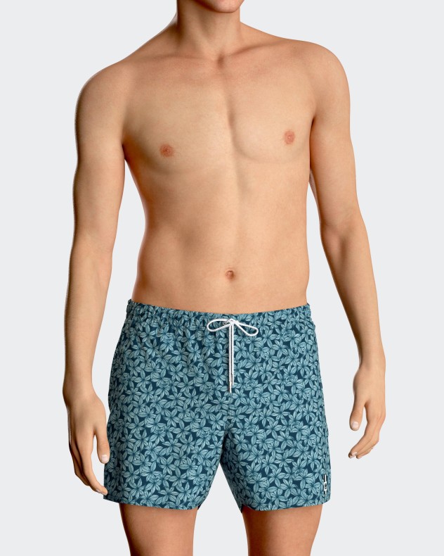 Swim Shorts Exotic Print