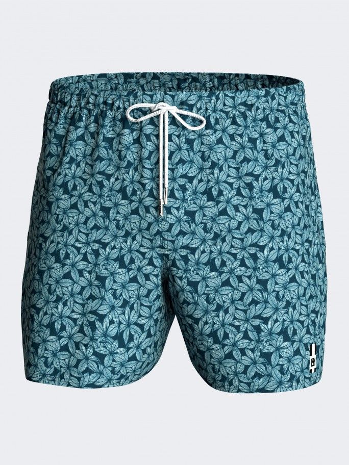 Swim Shorts Exotic Print