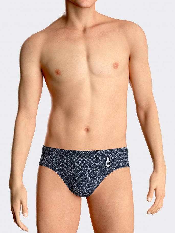 Swim Brief geometric micromotive