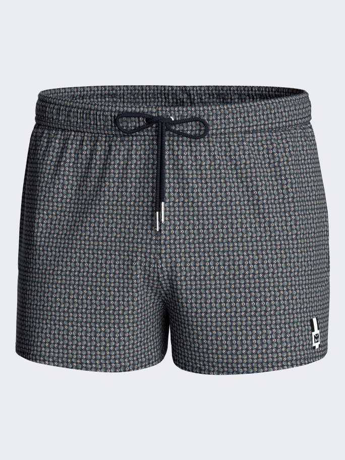 Baador Short micromotivo estampado