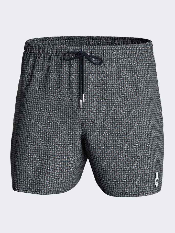 Swim Shorts printed micromotive