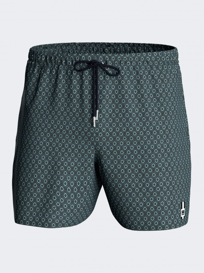 Swim Shorts geometric print
