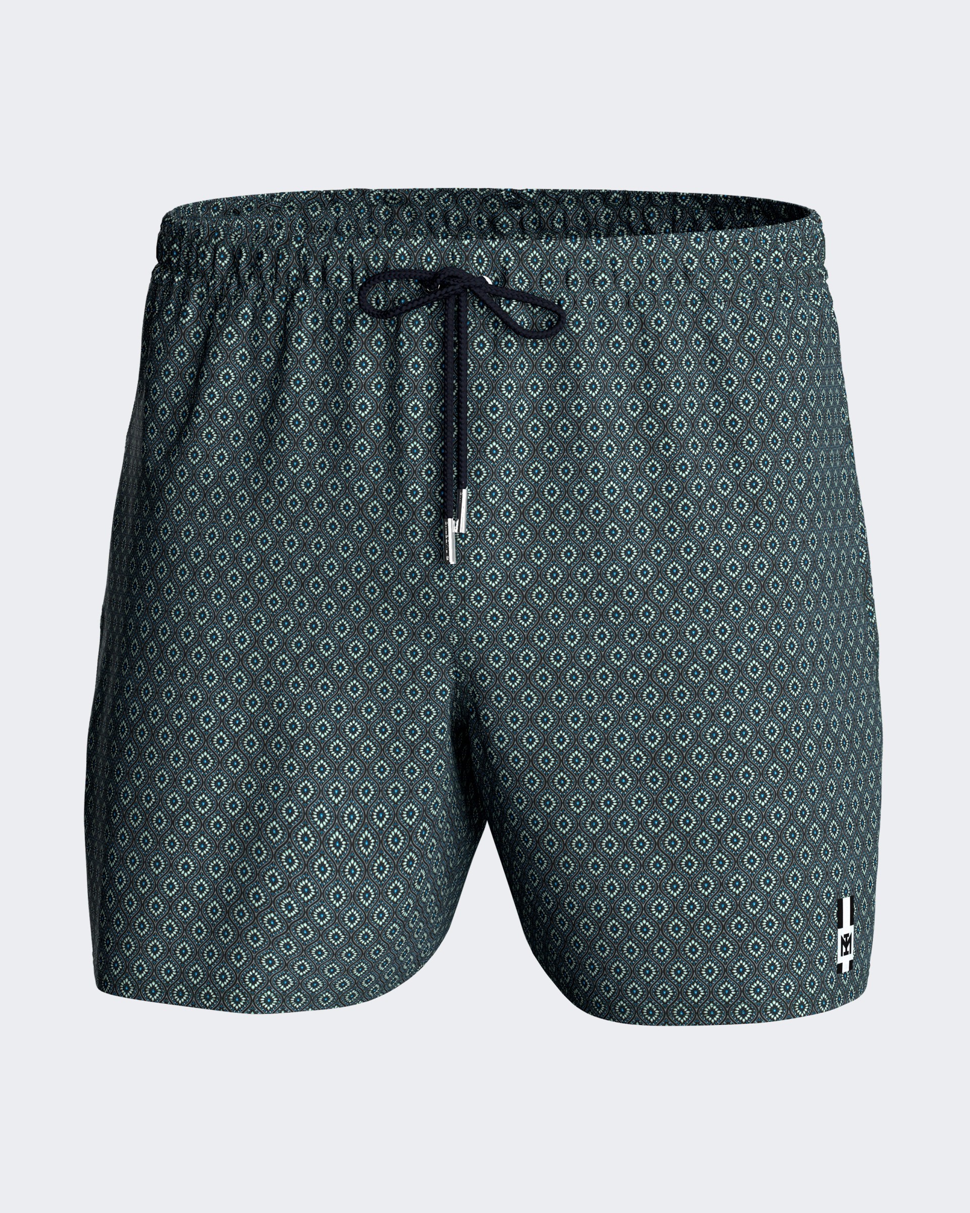 Bañador Short estampado geométrico