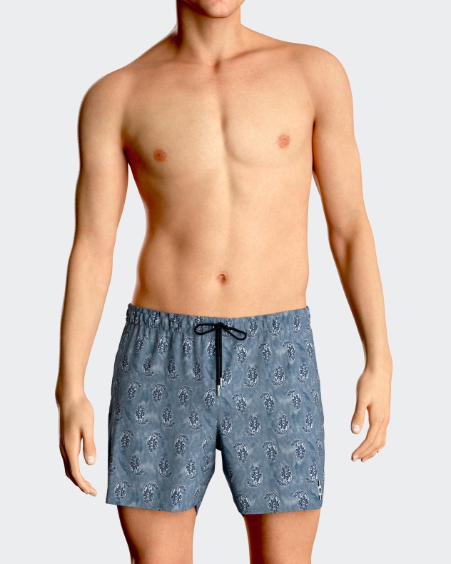 Beach Short Paisley print