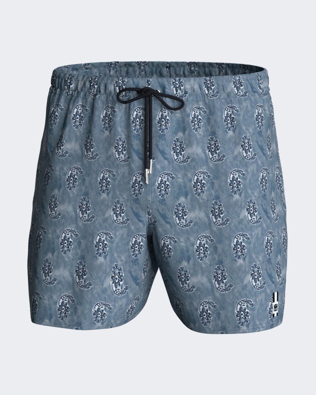 Beach Short Paisley print