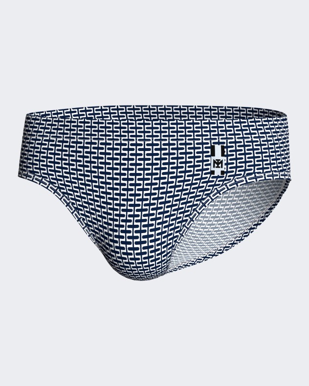 Swim Brief geometric print