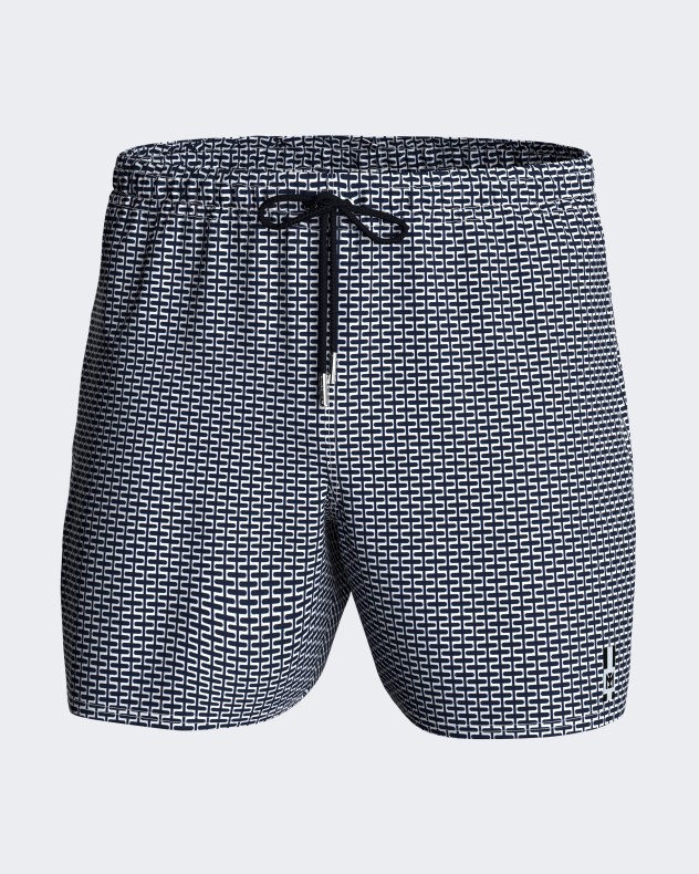 Calções de Banho Estampado geométrico