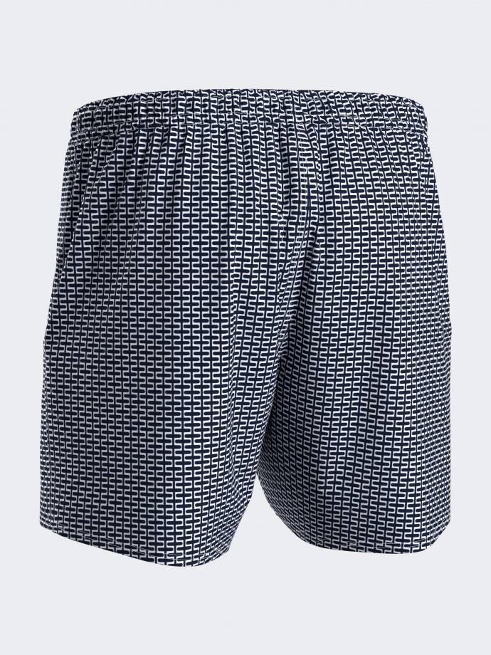 Swim Shorts geometric print