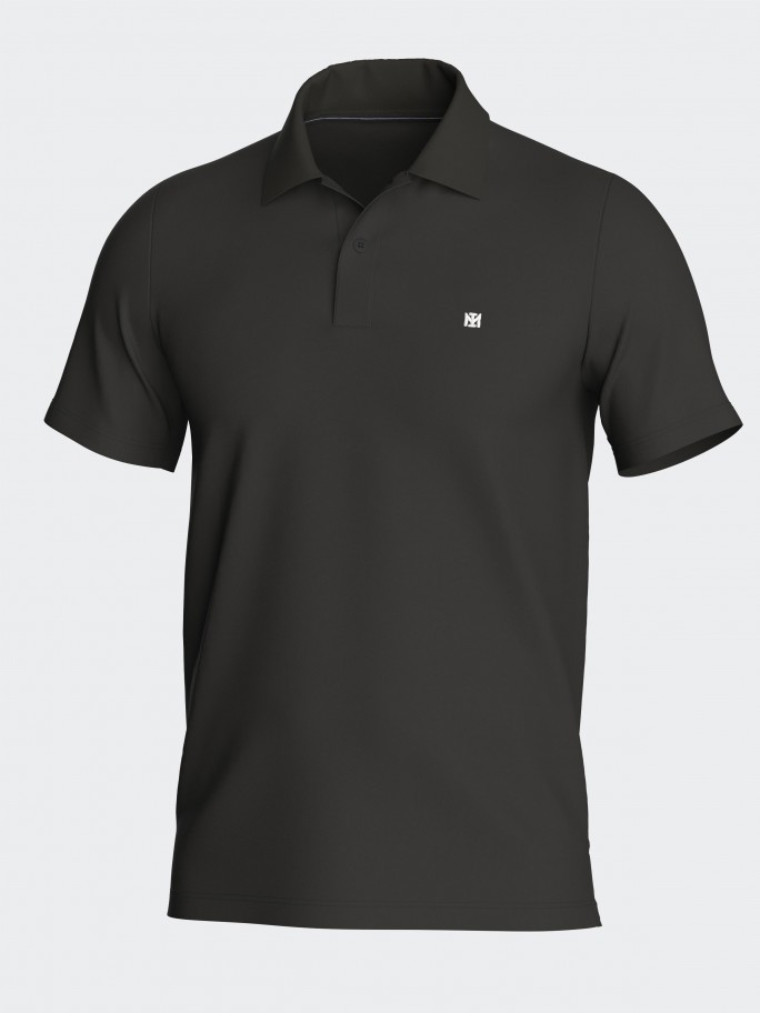 Plain Polo in Cotton