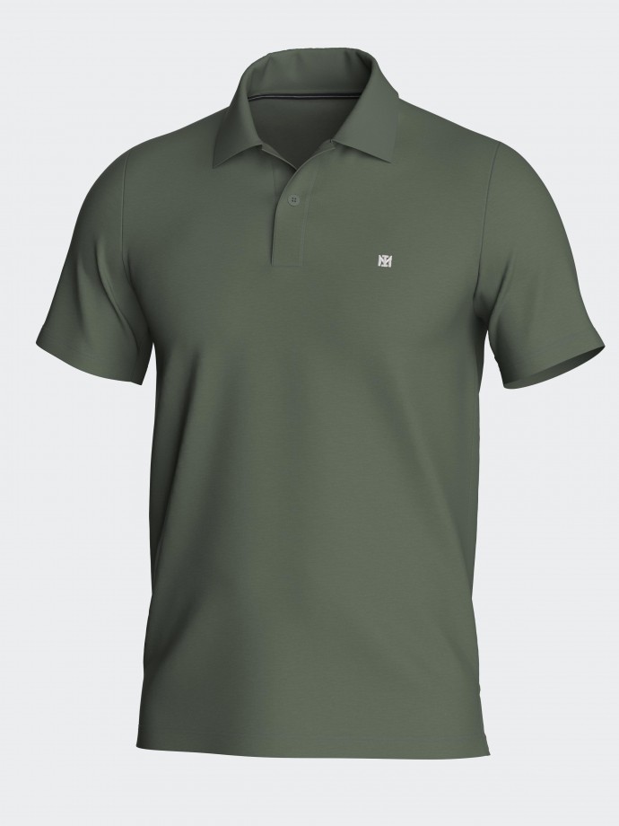 Plain Polo in Cotton