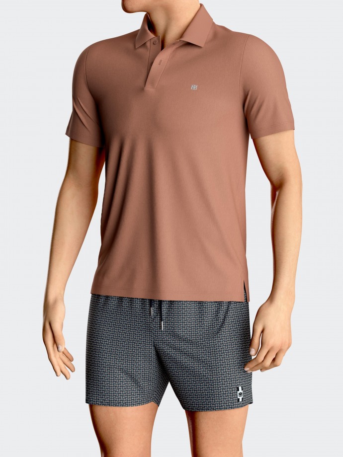 Plain Polo in Cotton