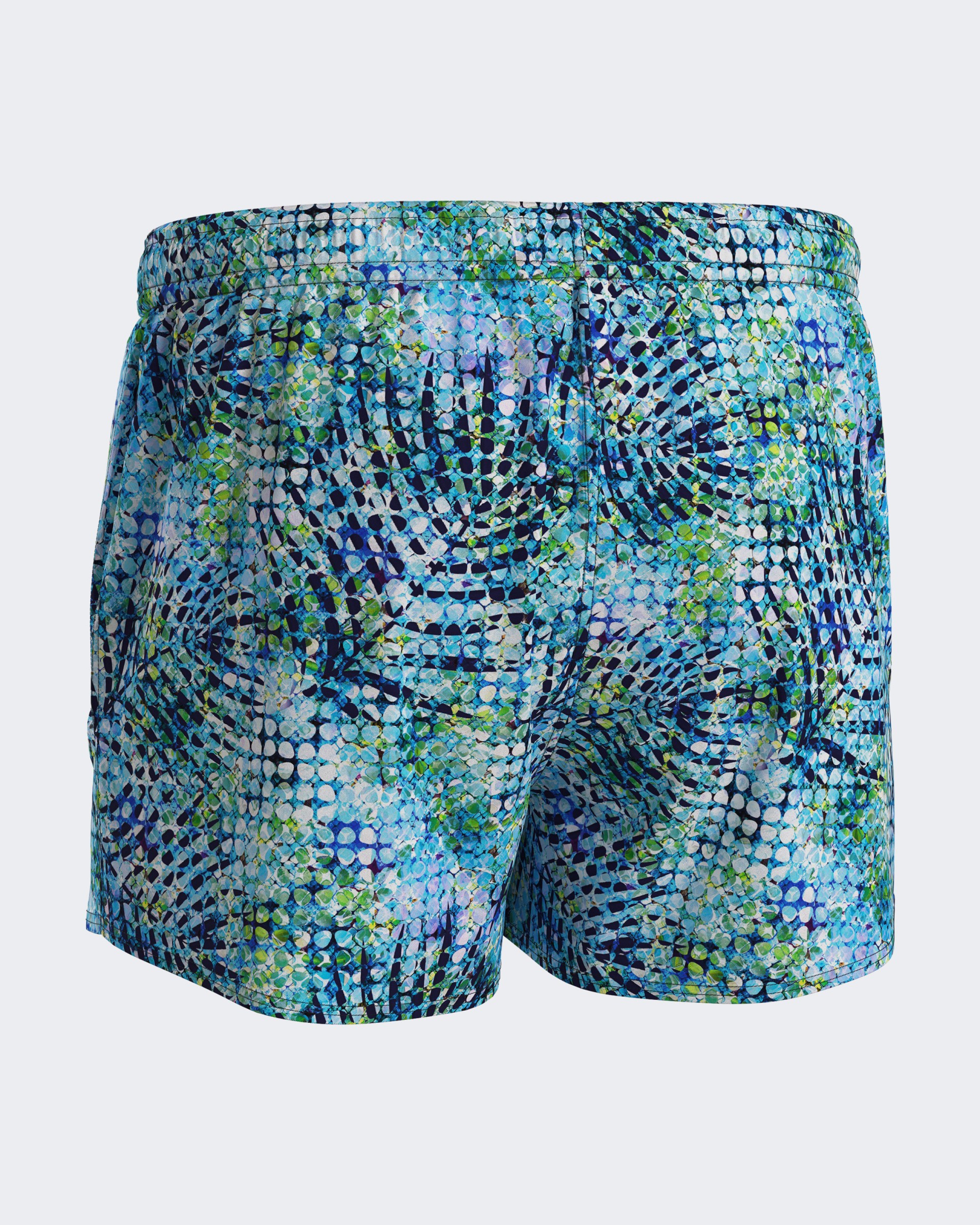 Bañador Short cortos estampado exótico
