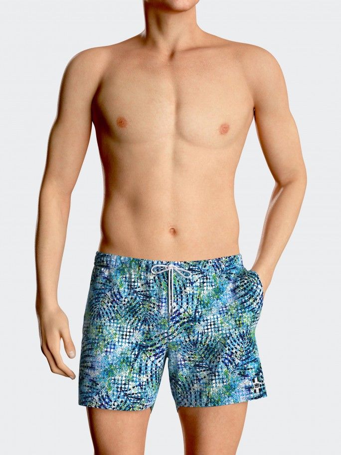 Swim Shorts exotic print