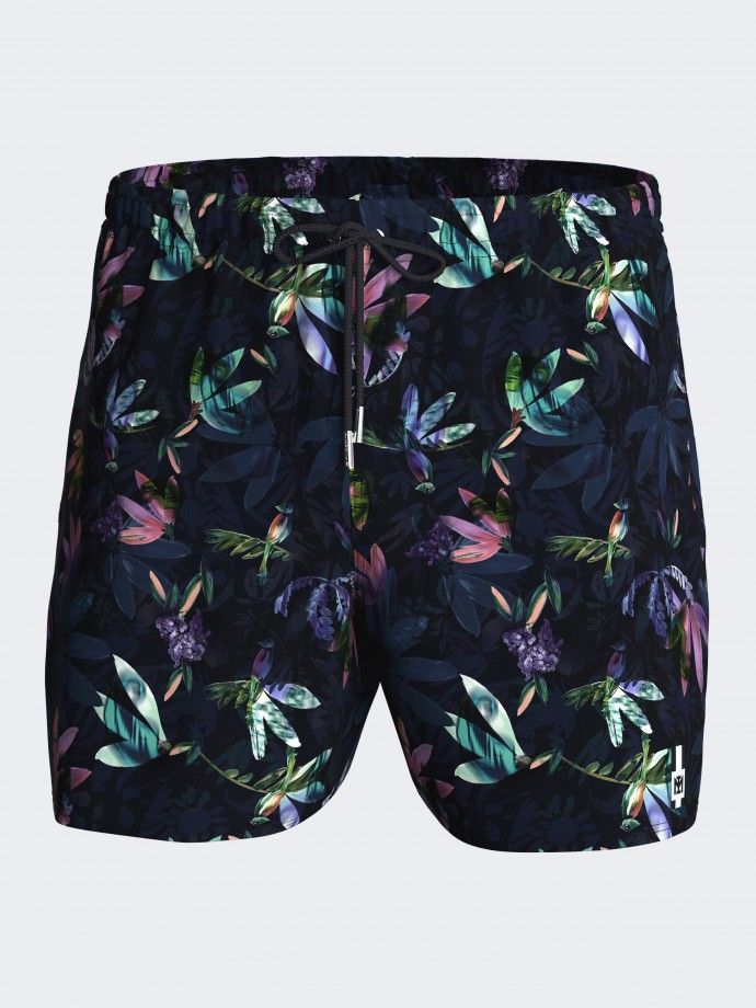 Swim Shorts tropical print