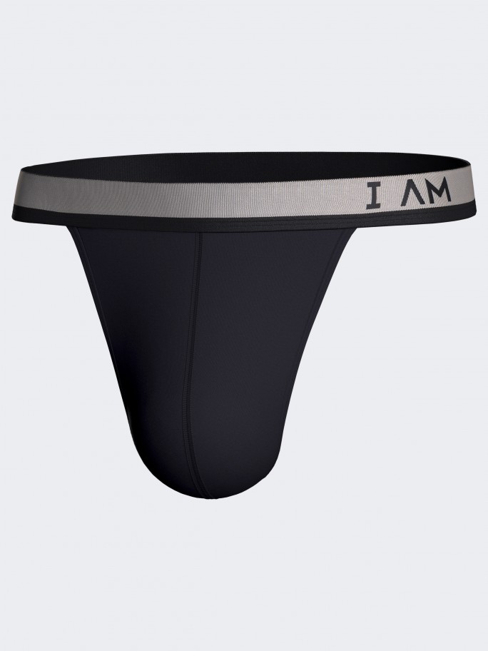 Tanga de hombre lisa en Lyocell