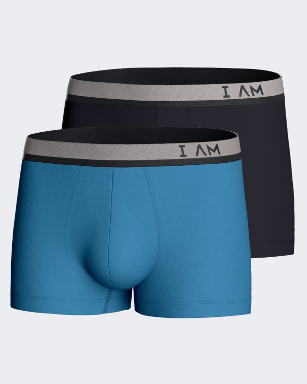 Pack of 2 men's boxers in Lyocell - Image product