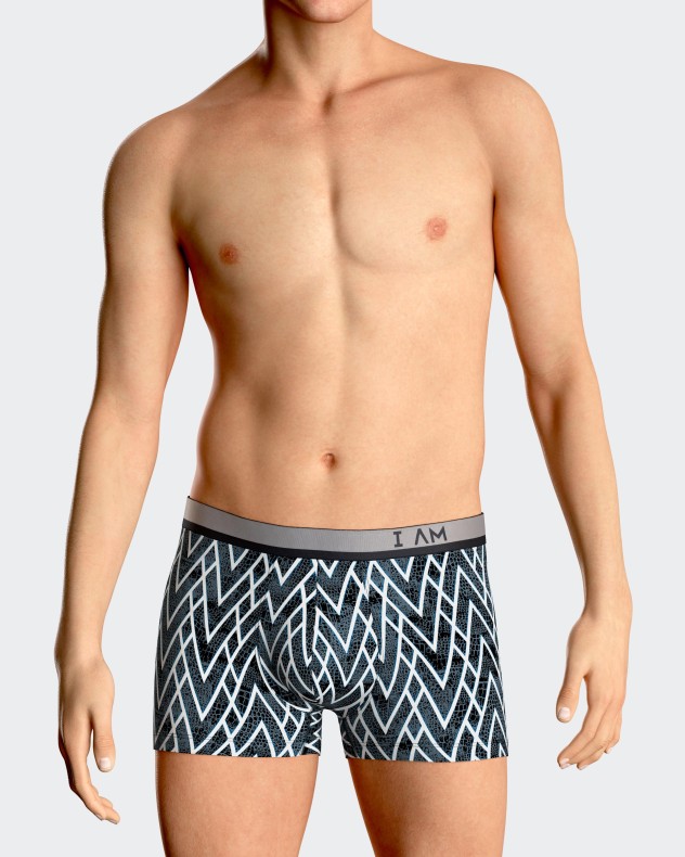 Pack of 2 printed man's boxers in Lyocell