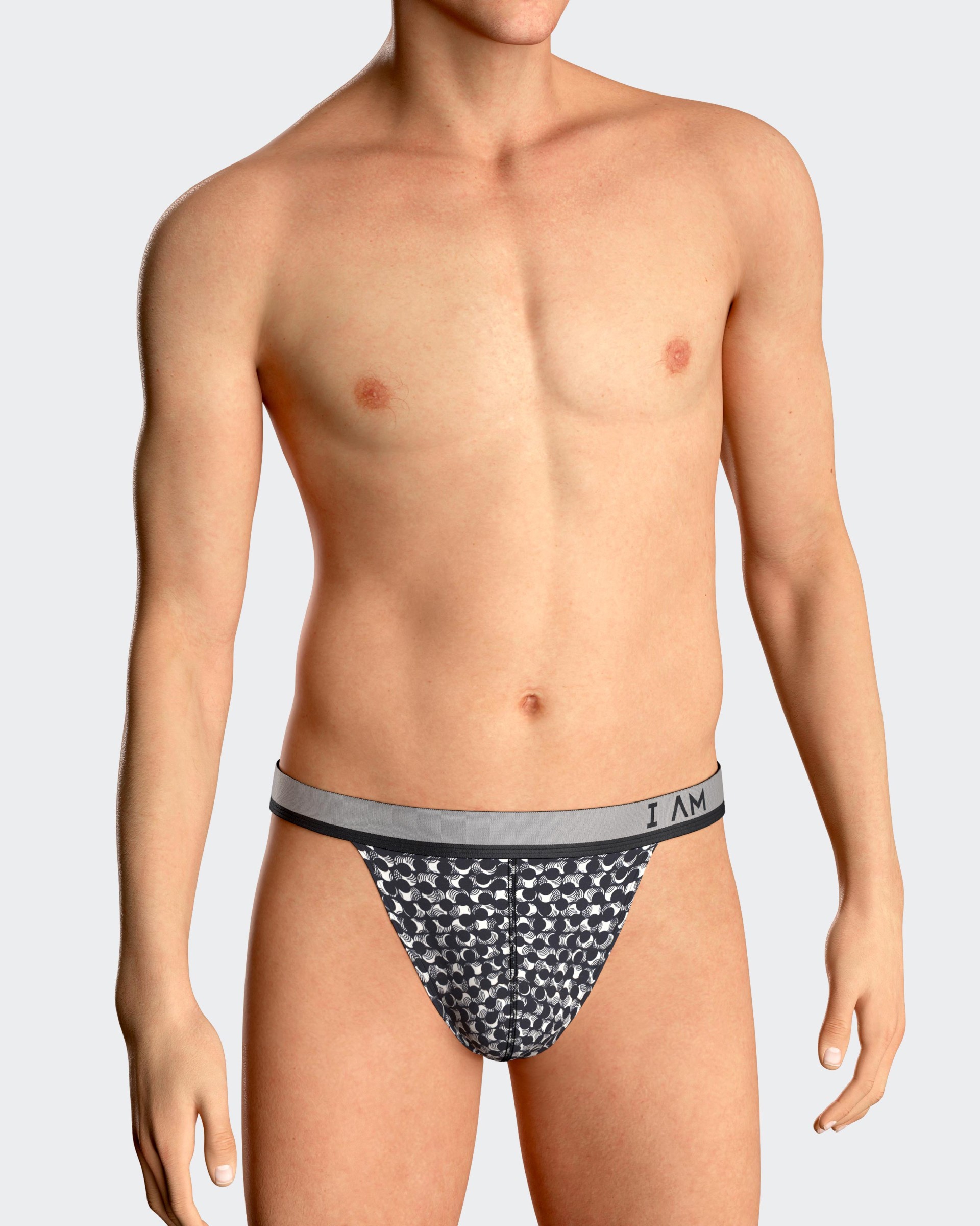 Printed Man's string in Lyocell