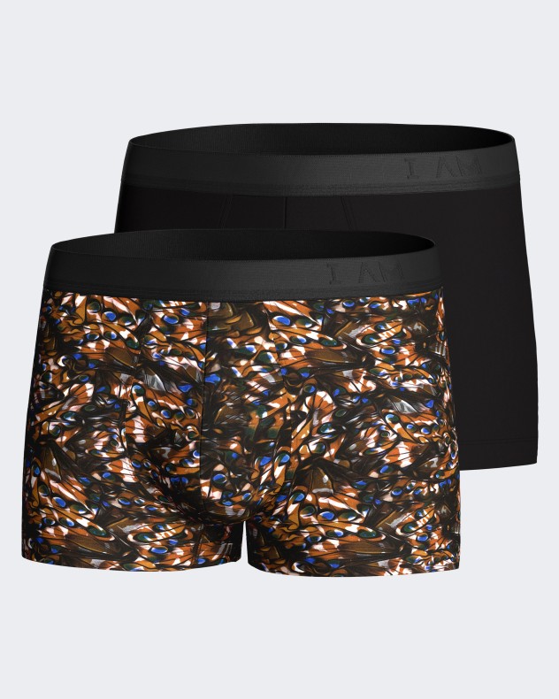 Pack 2 boxers de homme en Lyocell