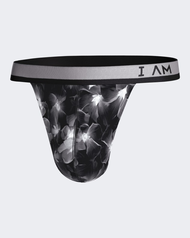 String de homem estampado em Lyocell