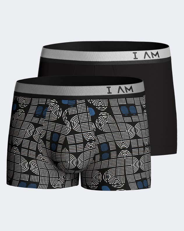 Pack 2 man's boxers in Lyocell