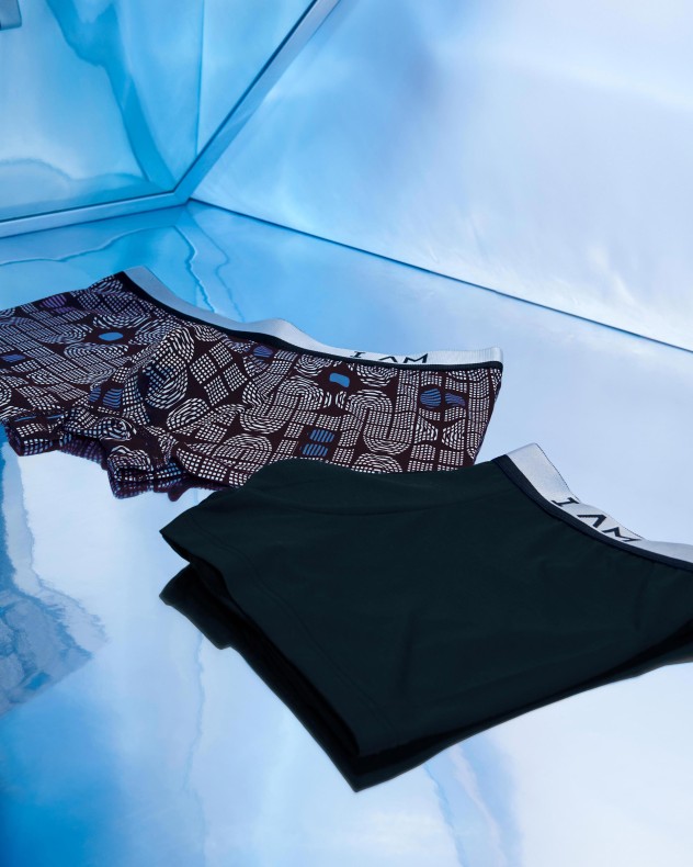 Pack 2 man's boxers in Lyocell