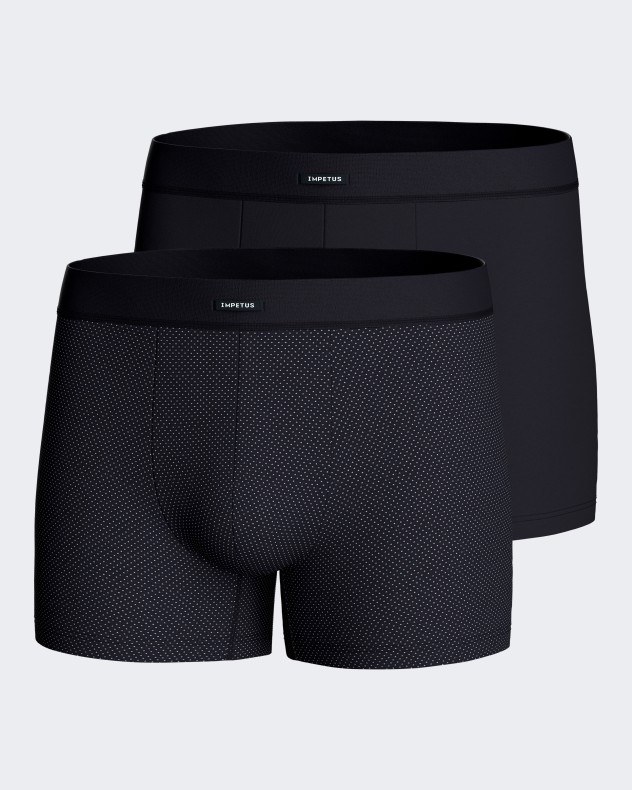 Pack 2 boxers de hombre en Algodón