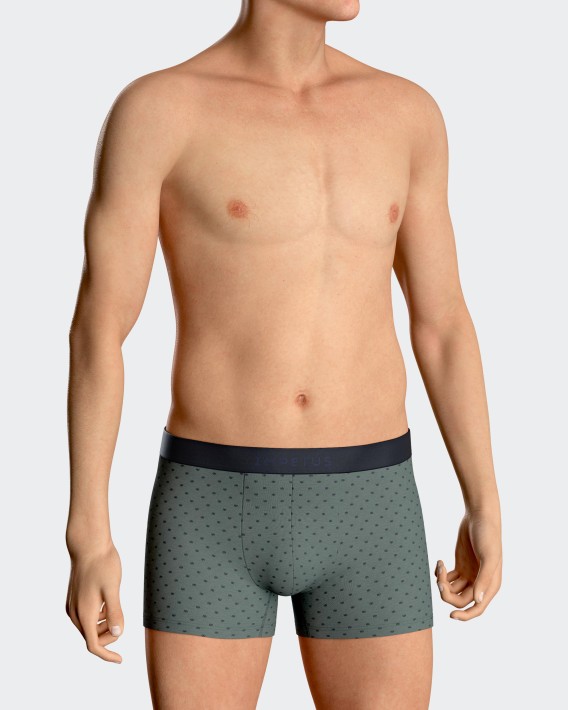 Boxer imprim en Coton Modal