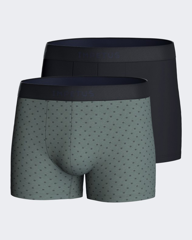 Pack 2 man's boxer in Cotton Modal
